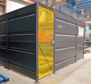 Machinery safety enclosure